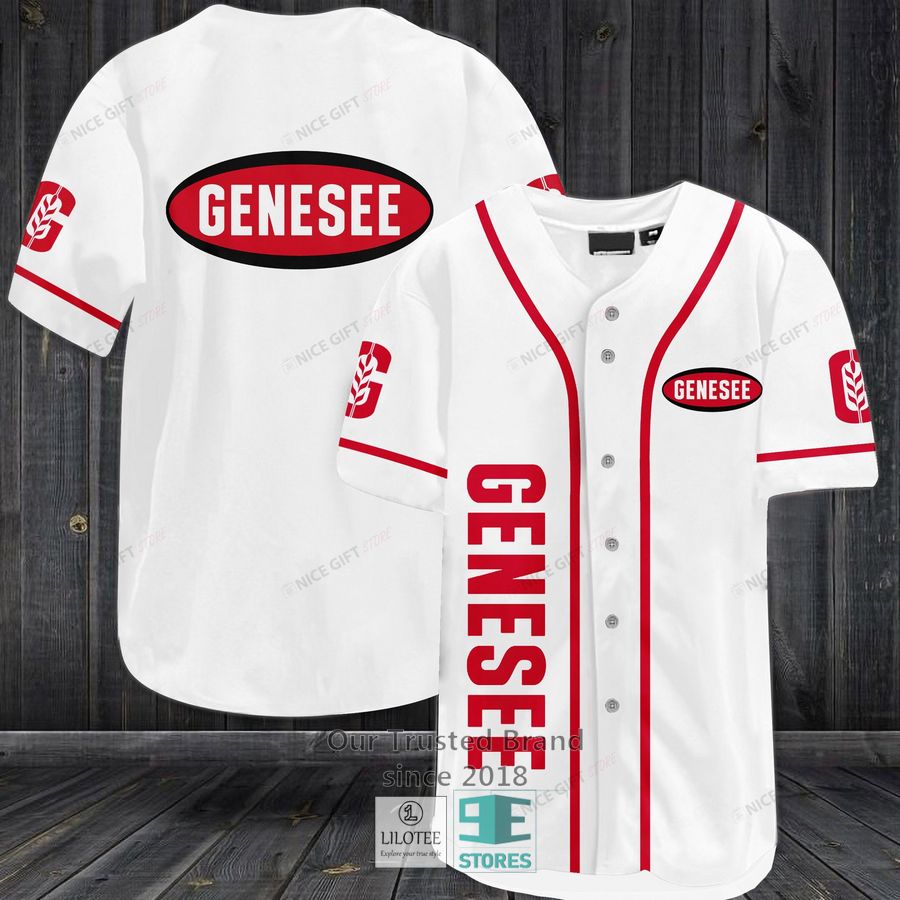 Genesee Beer Baseball Jersey 3