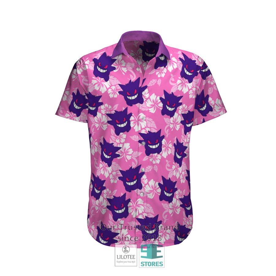 Gengar Tropical Hawaiian Shirt, Short 13