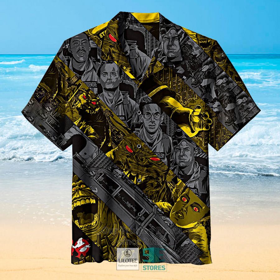 Ghostbusters Characters Art Hawaiian Shirt 2