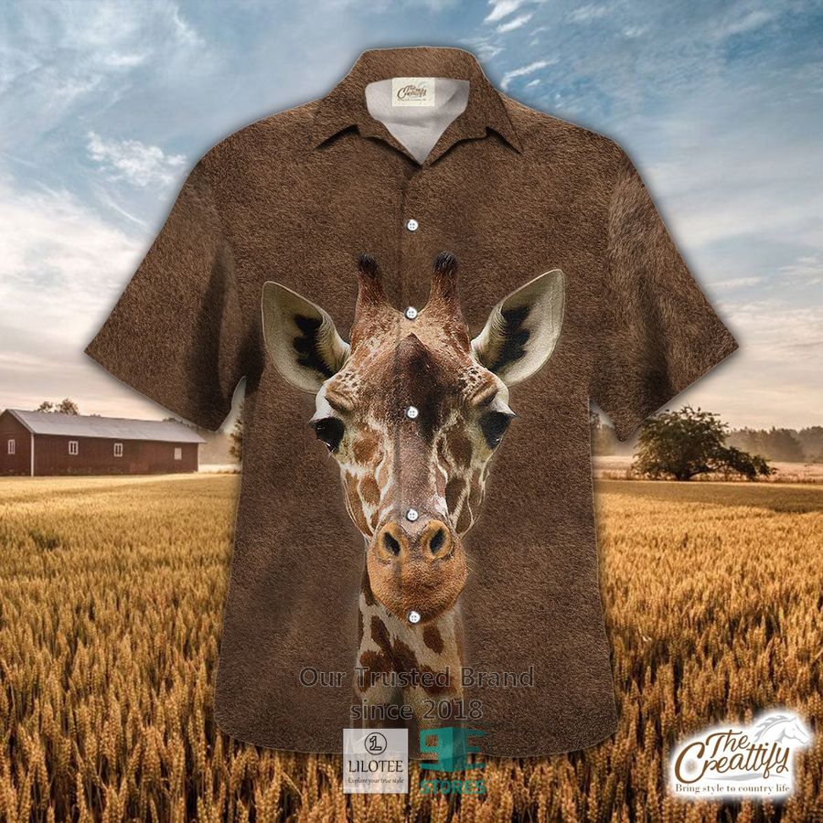Giraffe Cattle Hawaiian Shirt 9