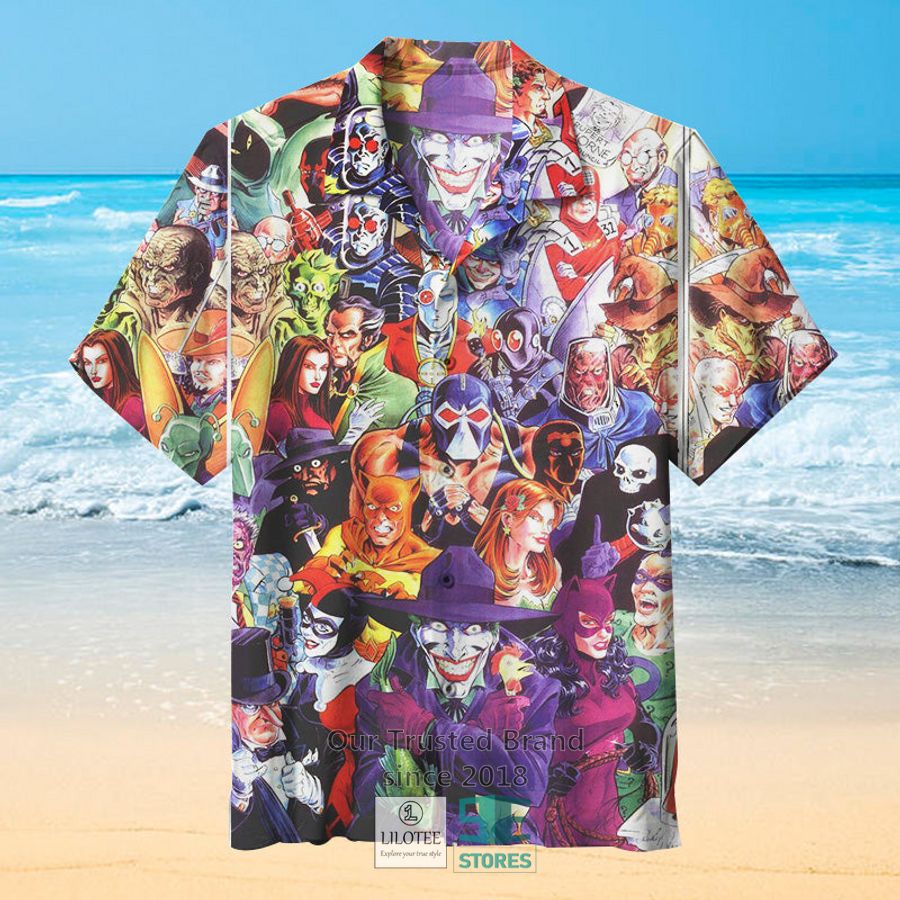 Gotham Villains Hawaiian Shirt 3