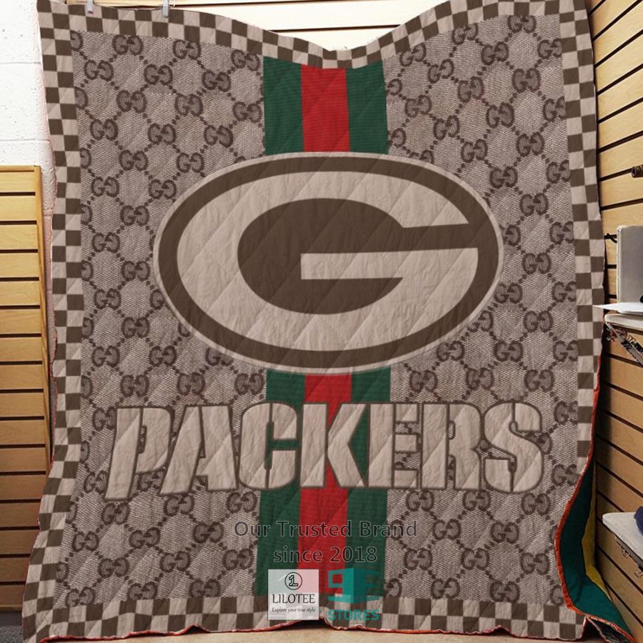 Green Bay Packers Gucci NFL Quilt 6