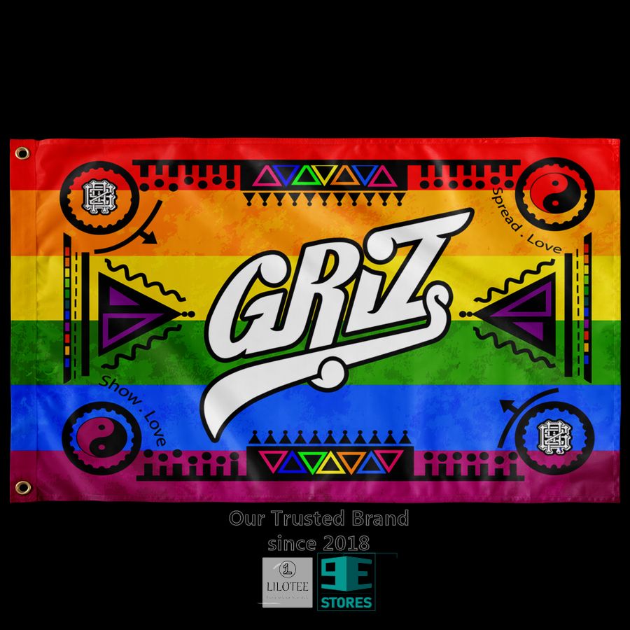 Griz Show Love Spread Love Pride Flag 2
