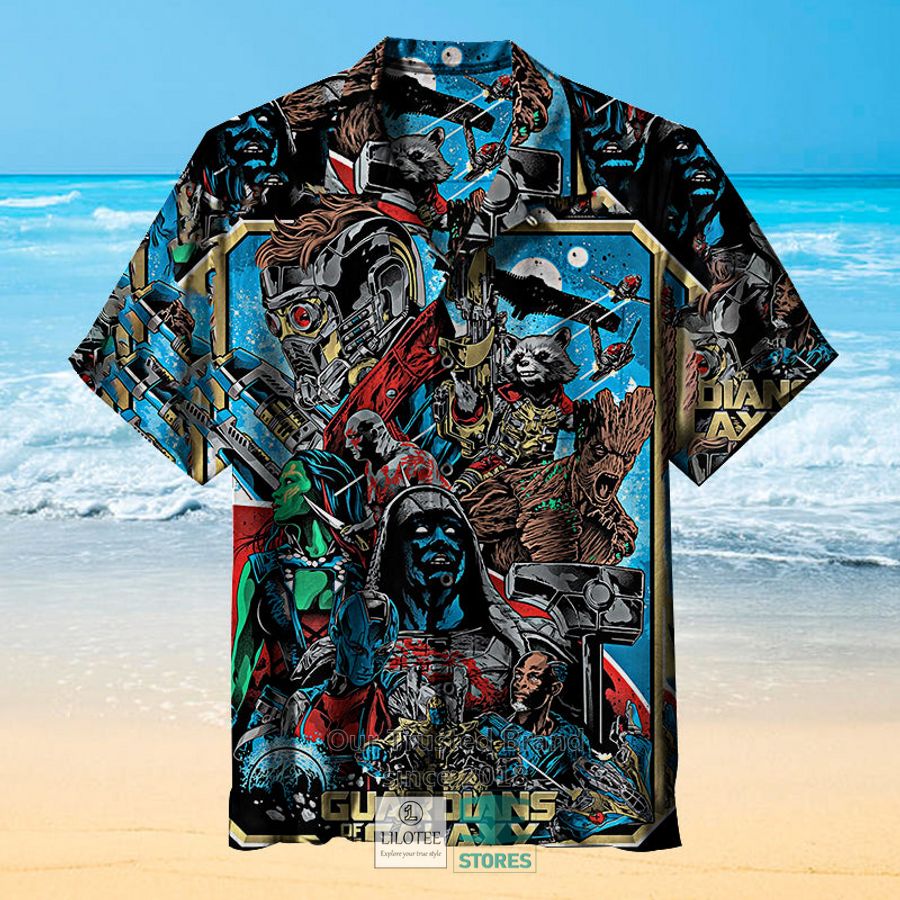 Guardians of the Galaxy Casual Hawaiian Shirt 4