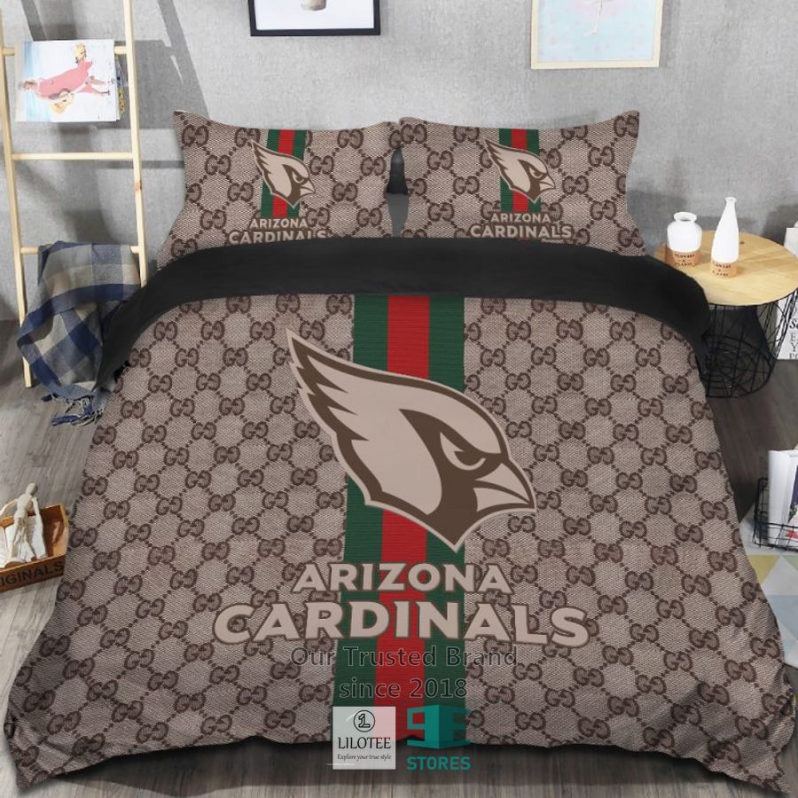 Gucci Arizona Cardinals Bedding Set 7