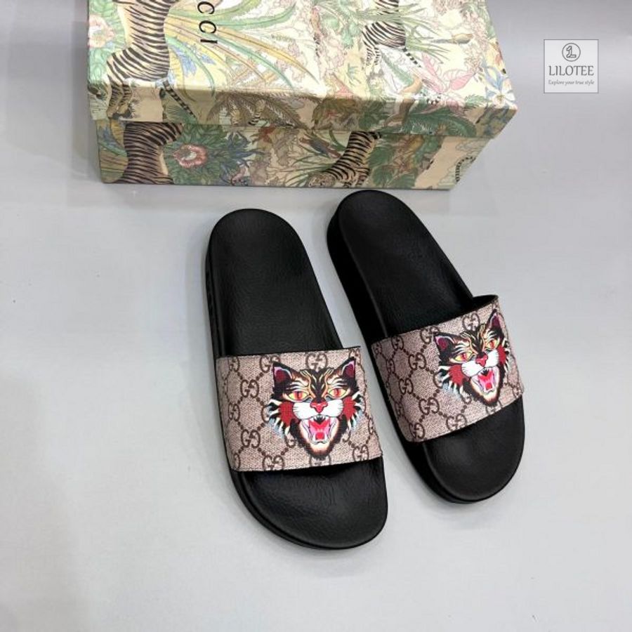 Gucci Cats Slide Sandals 2