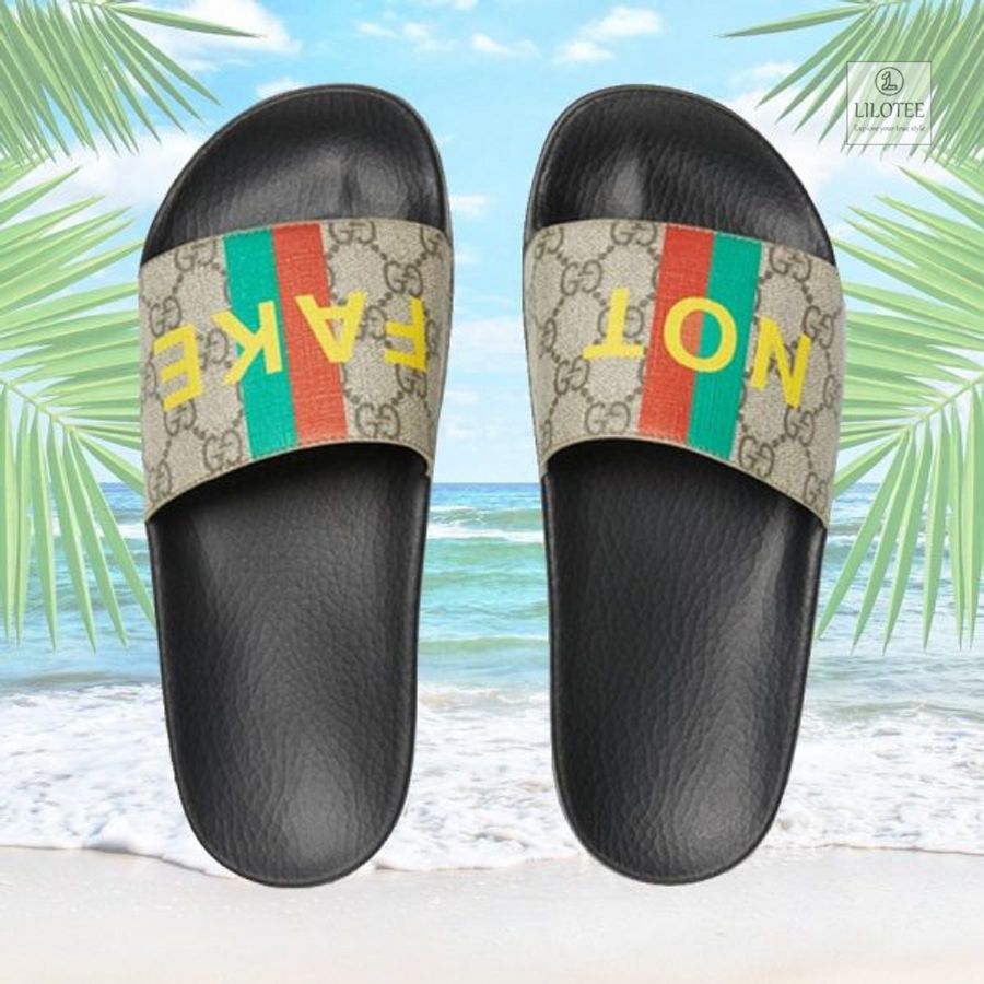 Gucci Not Fake Slide Sandals 5