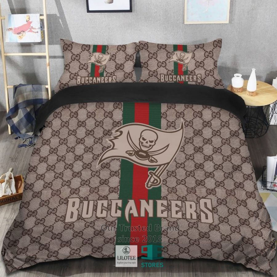 Gucci Tampa Bay Buccaneers Bedding Set 6