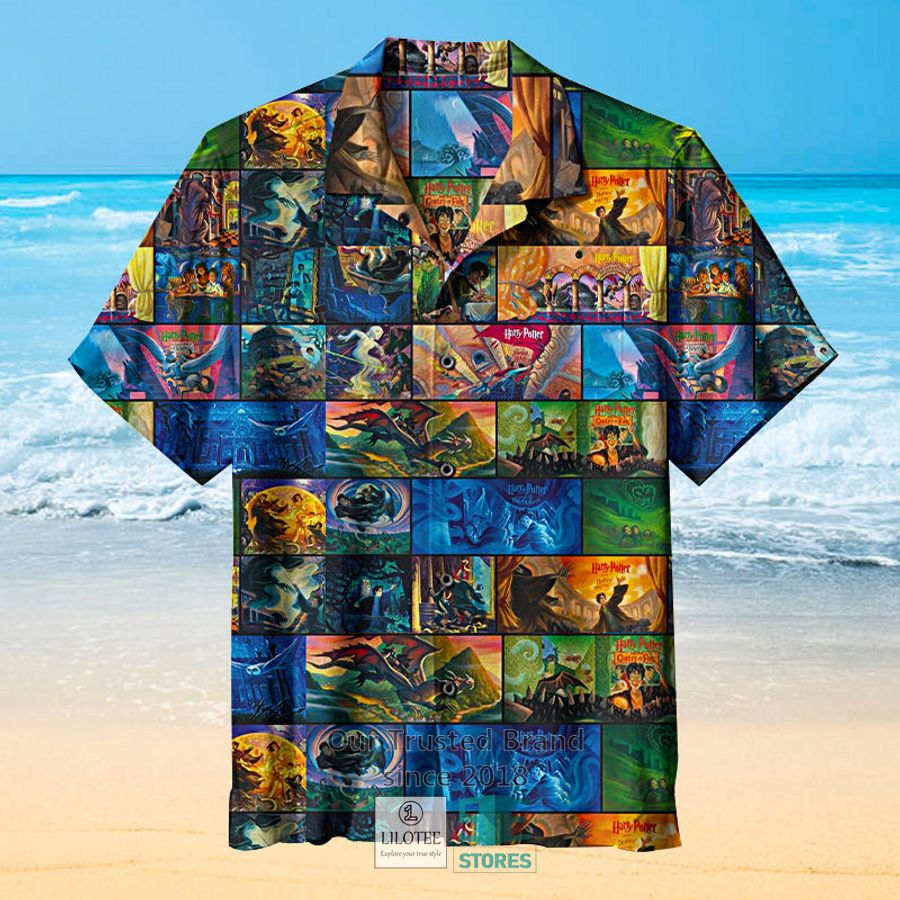 Harry Potter Collage Casual Hawaiian Shirt 4