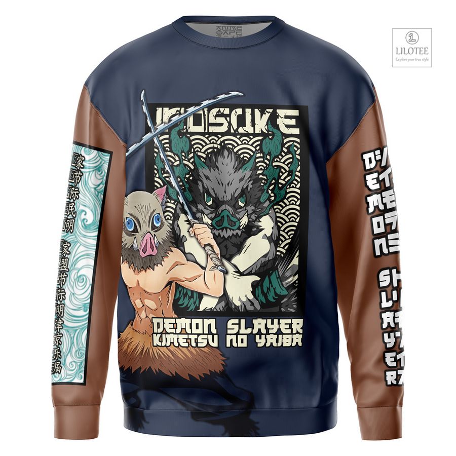 Hashibira Inosuke Demon Slayer Streetwear Sweatshirt 13