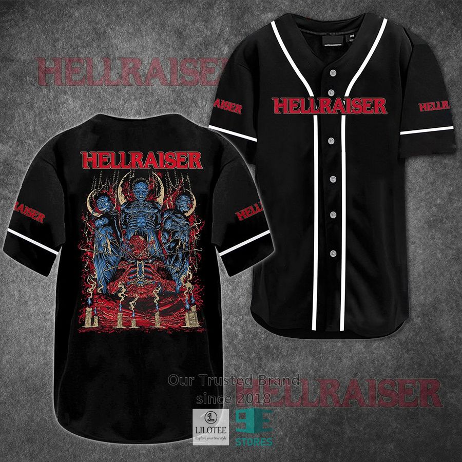 Hellraiser Horror Movie Baseball Jersey 3