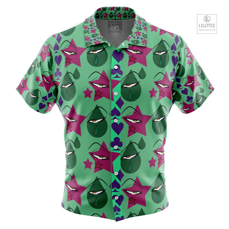 Hisoka Hunter X Hunter Short Sleeve Hawaiian Shirt 6