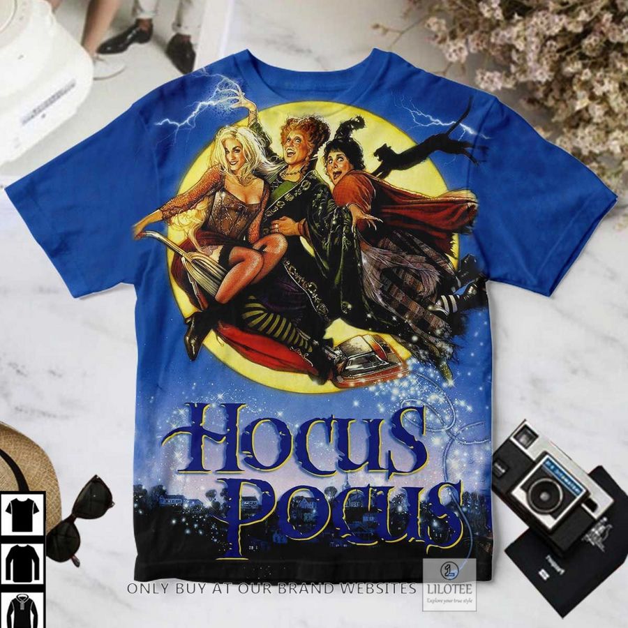 Hocus Pocus 3 Sisters fly to the moon T-Shirt 2