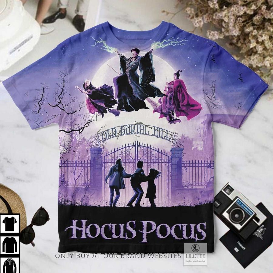Hocus Pocus Old Burial Hill T-Shirt 3