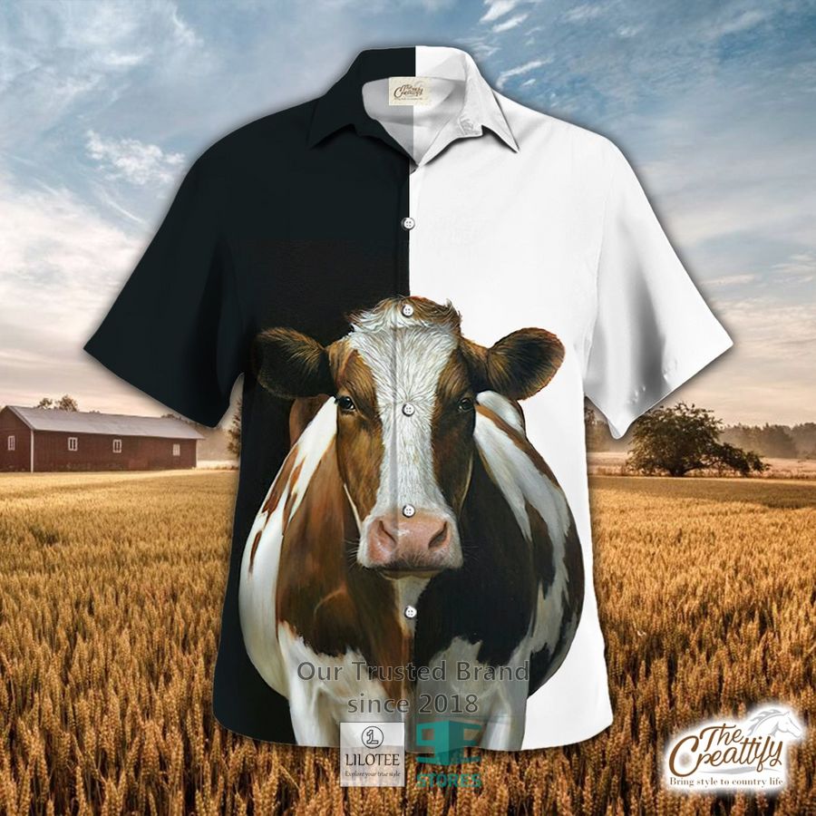 Holstein Cattle Hawaiian Shirt 9