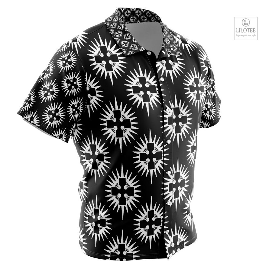 Holy Sol Temple Fire Force Short Sleeve Hawaiian Shirt 14