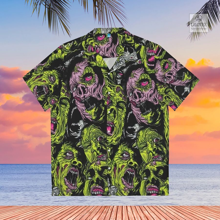 Horror Face Casual Hawaiian Shirt 2