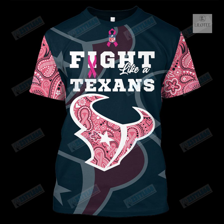 Houston Texans Breast Cancer Awareness 3D Hoodie, Shirt 19