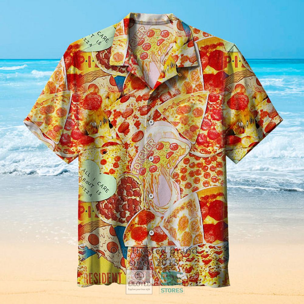 I Always Like Pizza Hawaiian Shirt 5