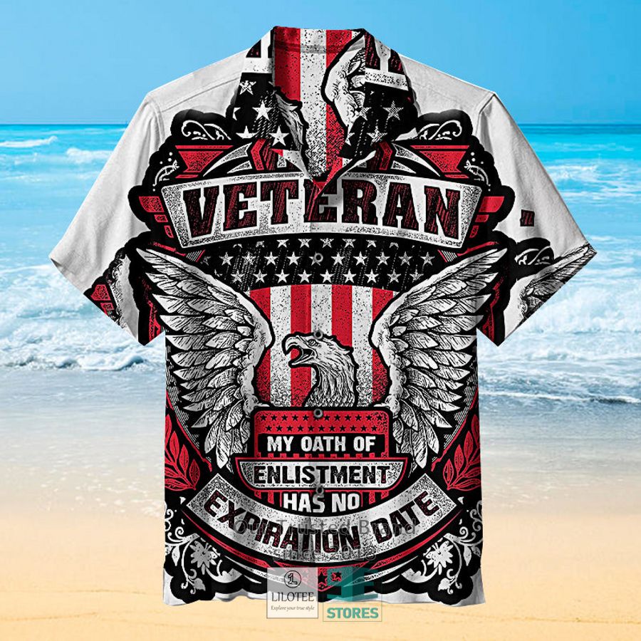 I AM A VETERAN - EAGLE Casual Hawaiian Shirt 4