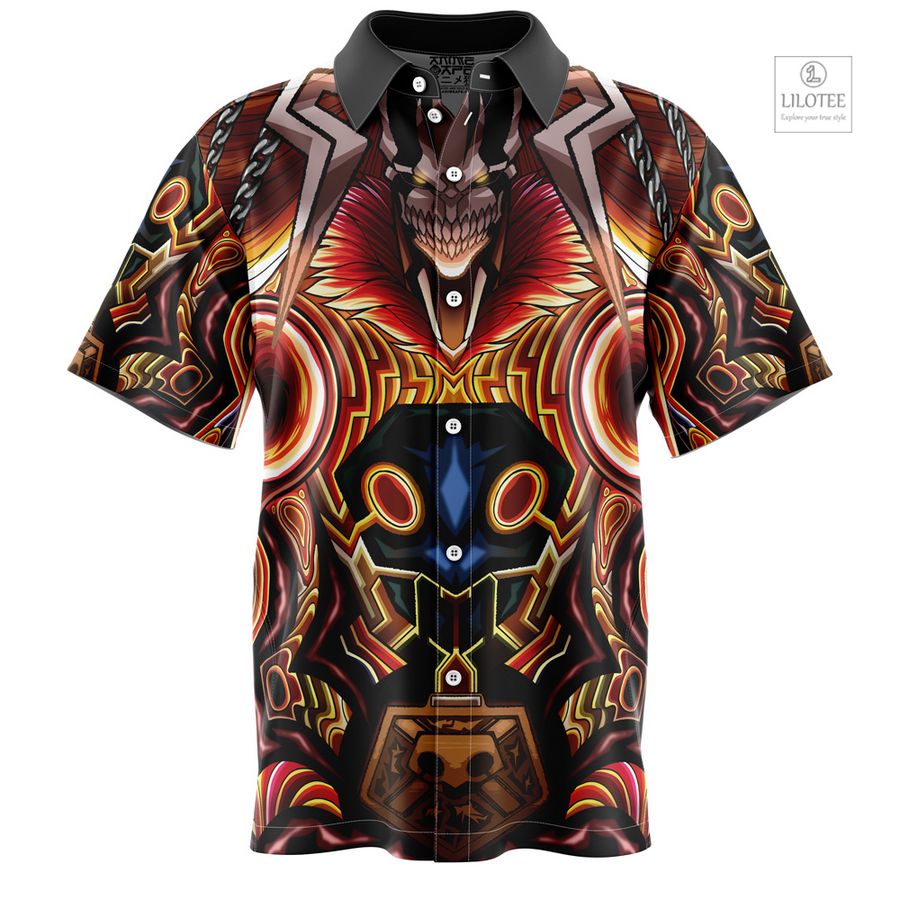 Ichigo True Shikai Bleach Short Sleeve Hawaiian Shirt 6