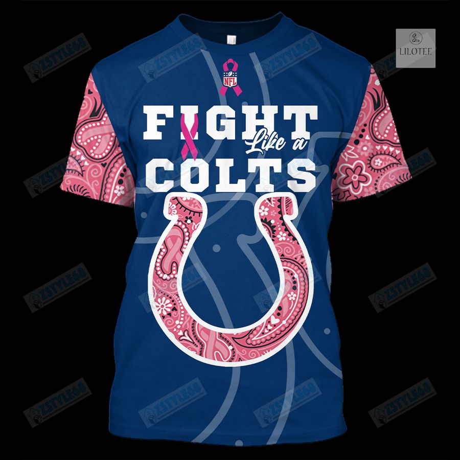 Indianapolis Colts Breast Cancer Awareness 3D Hoodie, Shirt 18
