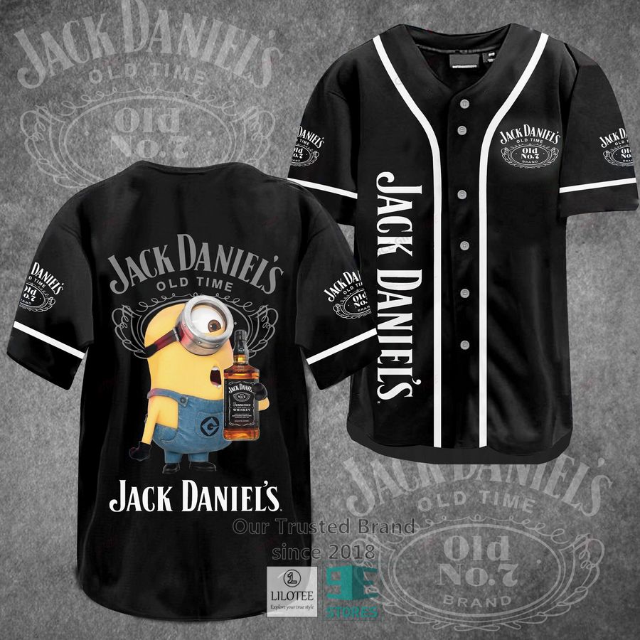 Jack Daniel S Minion Baseball Jersey 2