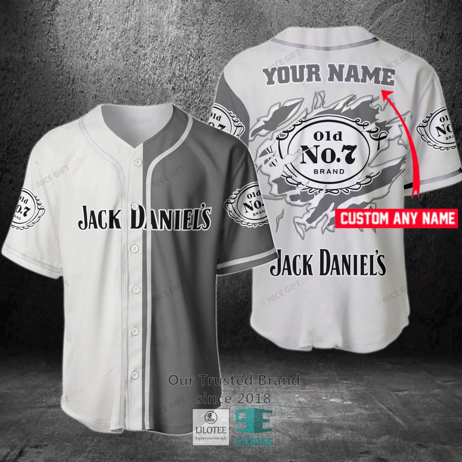 Jack Daniel S Your Name Baseball Jersey 2