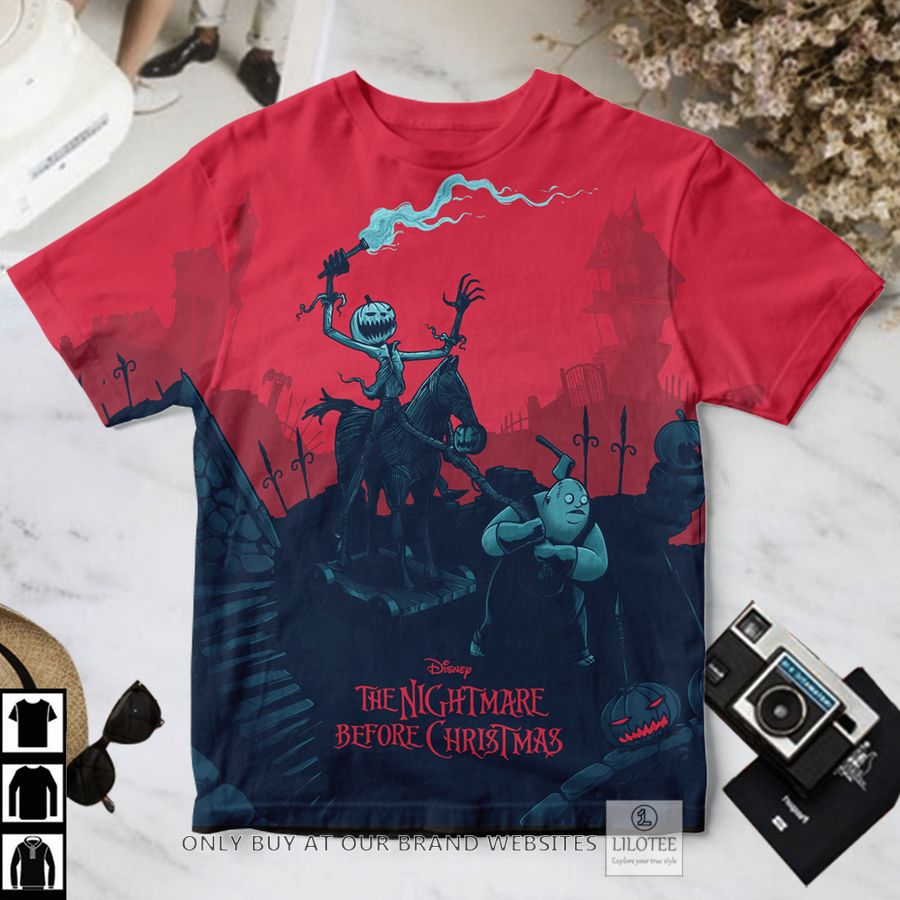 Jack Skellington The Nightmare Before Christmas Disney T-Shirt 3