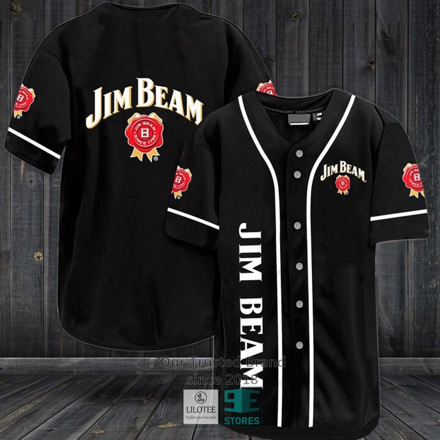 Jim Beam Black Baseball Jersey 3