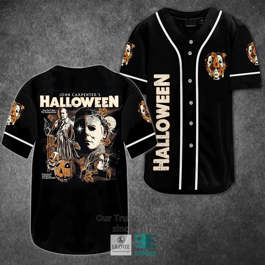 John Carpenter Halloween Horror Movie Baseball Jersey 6