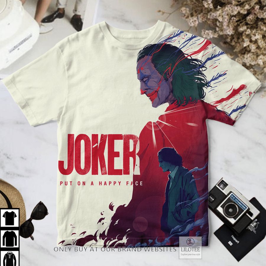 Joker Put on a happy face inside T-Shirt 2