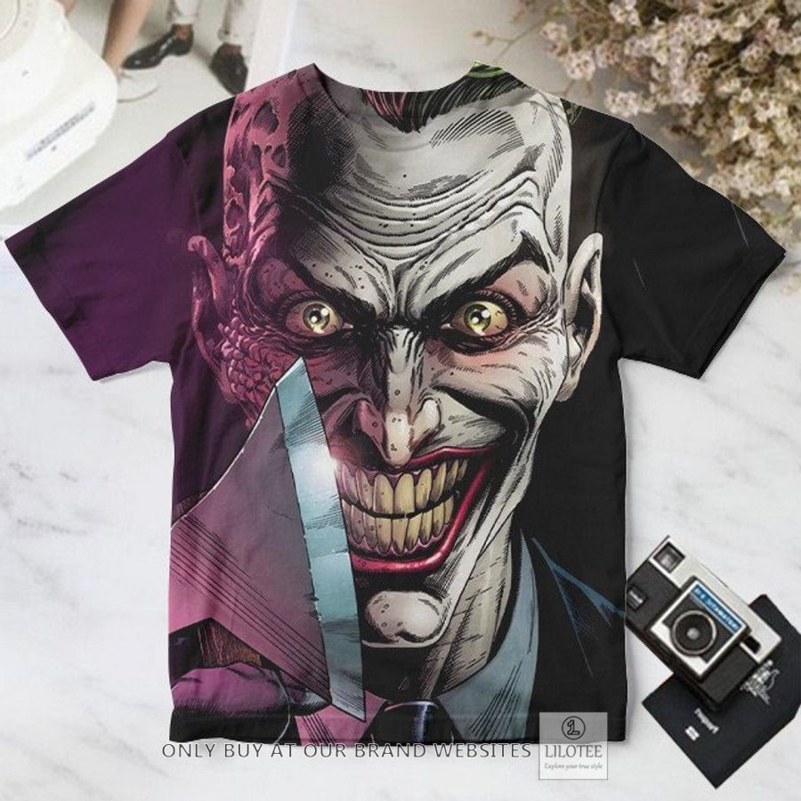 Joker Spooky face T-Shirt 3