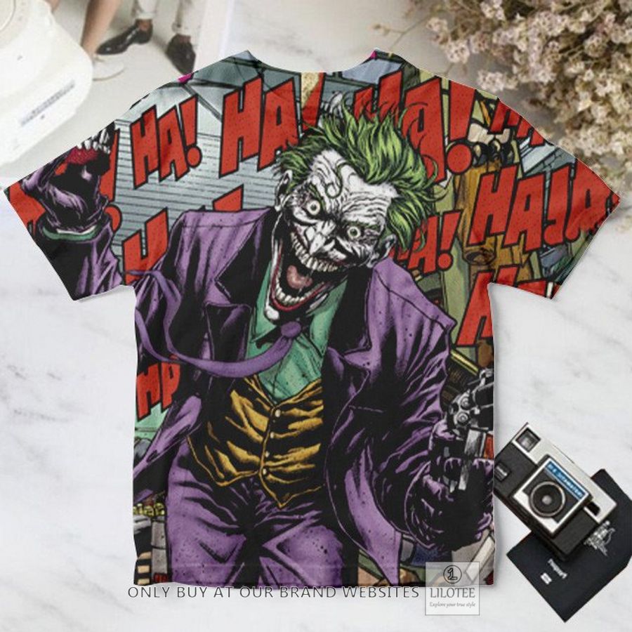 Joker Spooky Smile hahaha T-Shirt 2