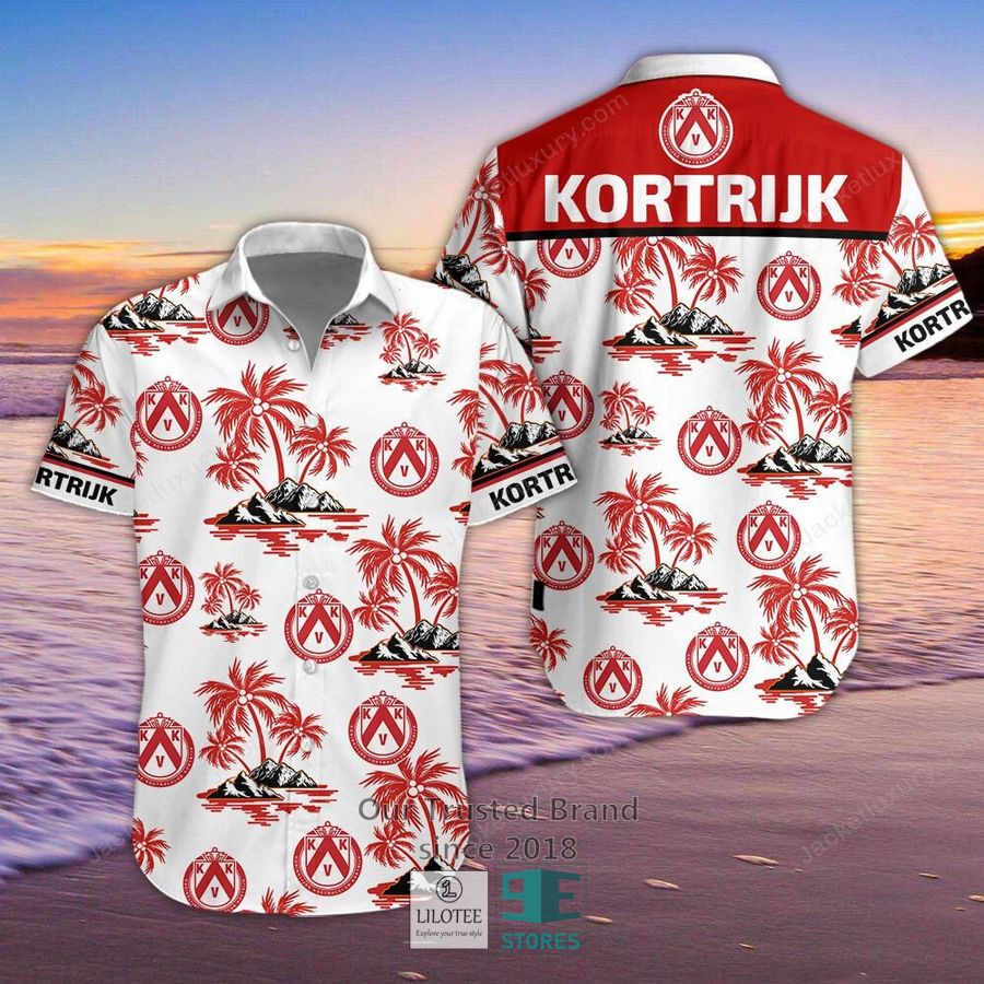 K.V. Kortrijk Hawaiian Shirt 3