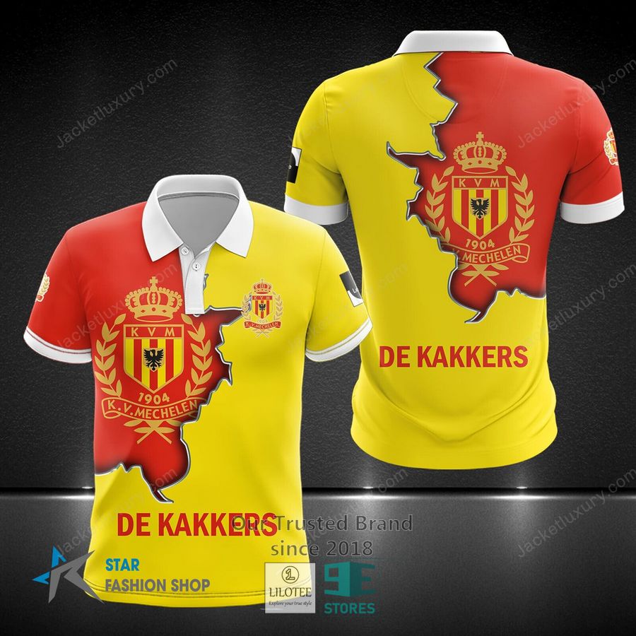 K.V. Mechelen yellow red Hoodie, Shirt 23