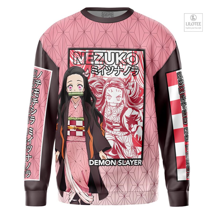 Kamado Nezuko Haori Demon Slayer Streetwear Sweatshirt 12