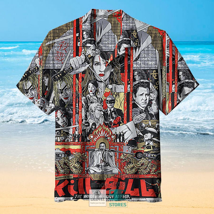 Kill Bill The Whole Bloody Affair Casual Hawaiian Shirt 4