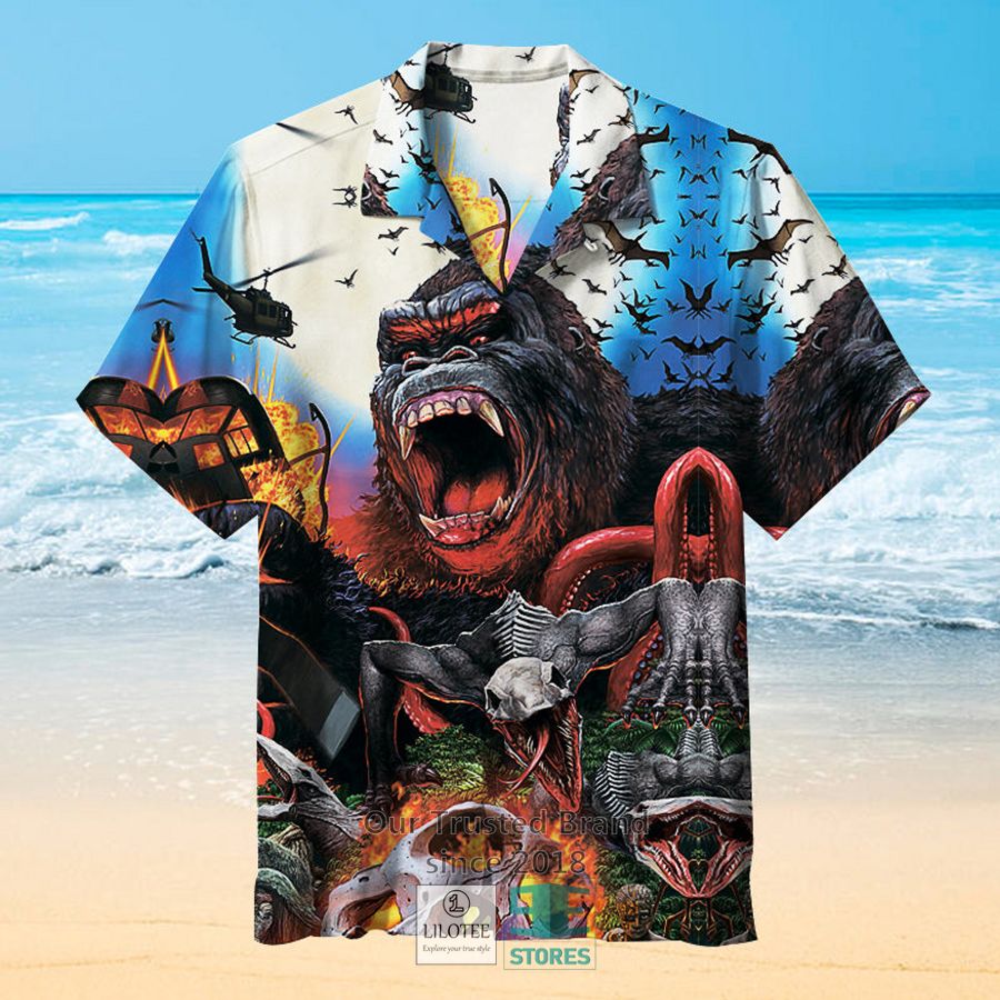 Kong Skull Island Hawaiian Shirt 4