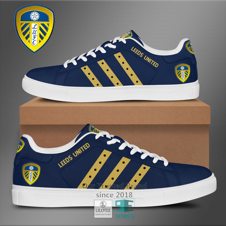 Leed United Dark navy Stan Smith Low Top Shoes 4