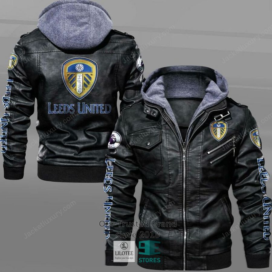 Leeds United F.C Leather Jacket 4