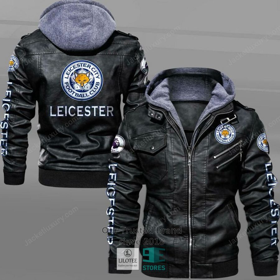 Leicester City F.C Leather Jacket 4