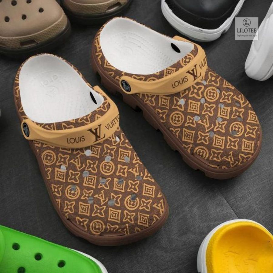 Louis Vuitton Brown Crocband Shoes 5
