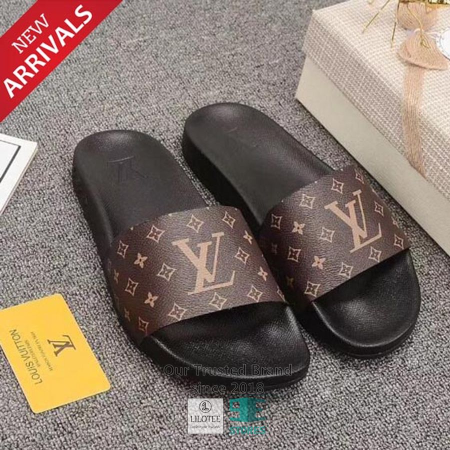 Louis Vuitton Brown Slide Sandal 3