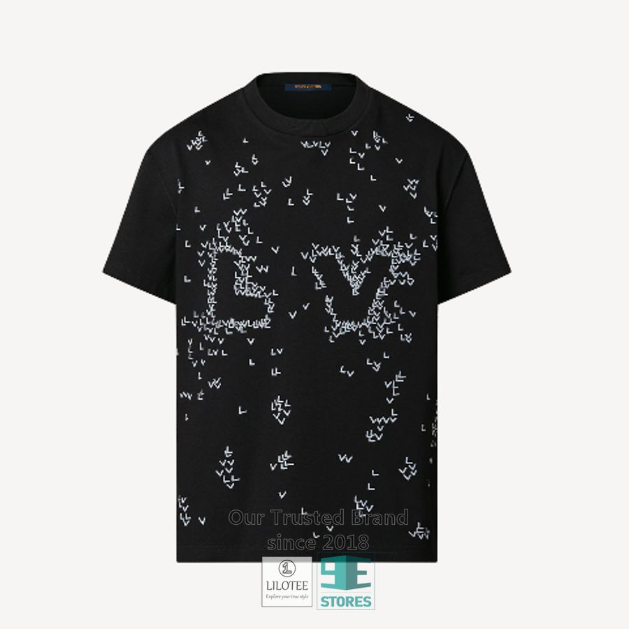 Louis Vuitton LV Art Black 3D T-Shirt 3