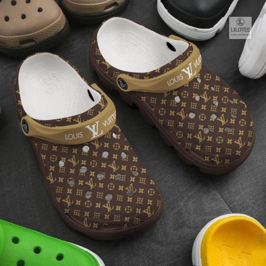 Louis Vuitton LV Brown Crocband Shoes 5