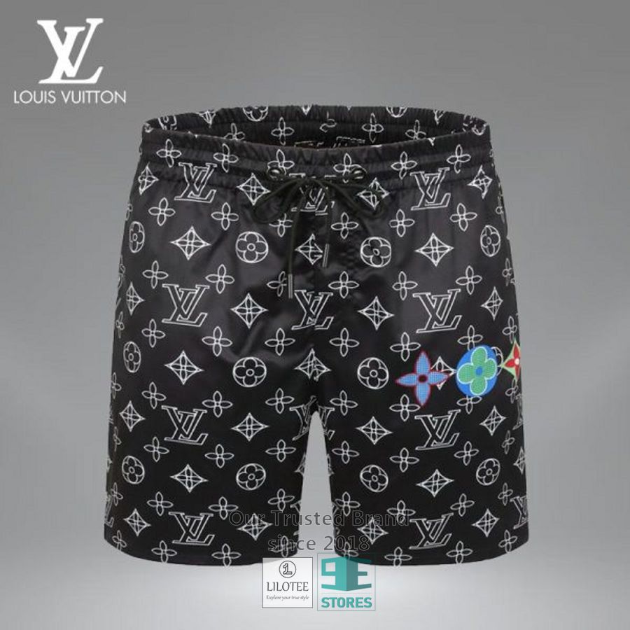 Louis Vuitton LV Color pattern black Short 2