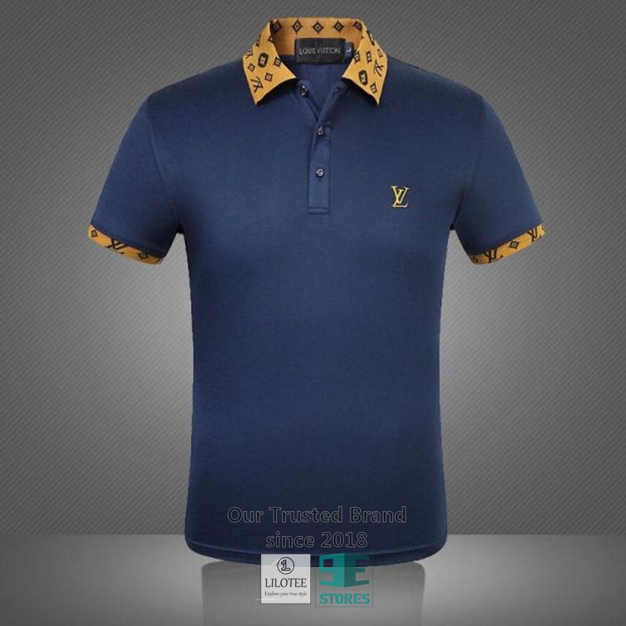 Louis Vuitton Navy Polo Shirt 3