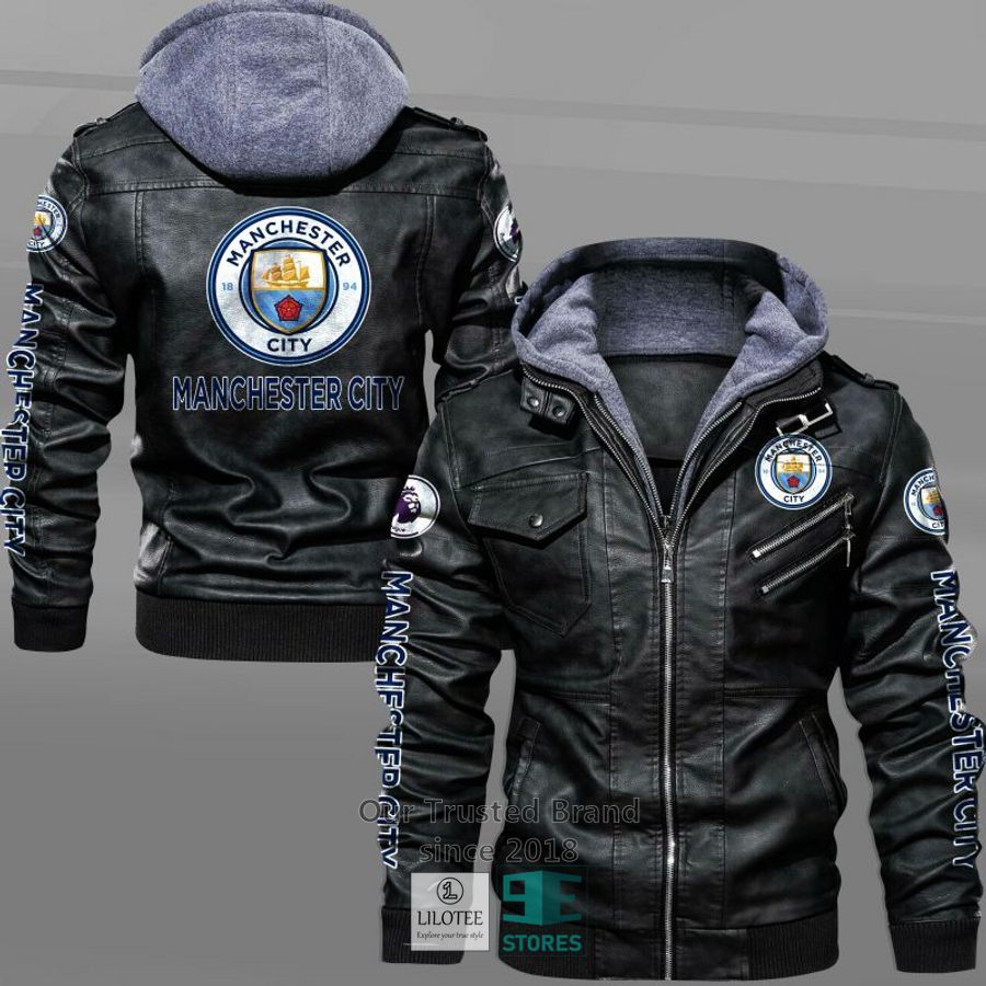 Manchester City F.C Leather Jacket 5