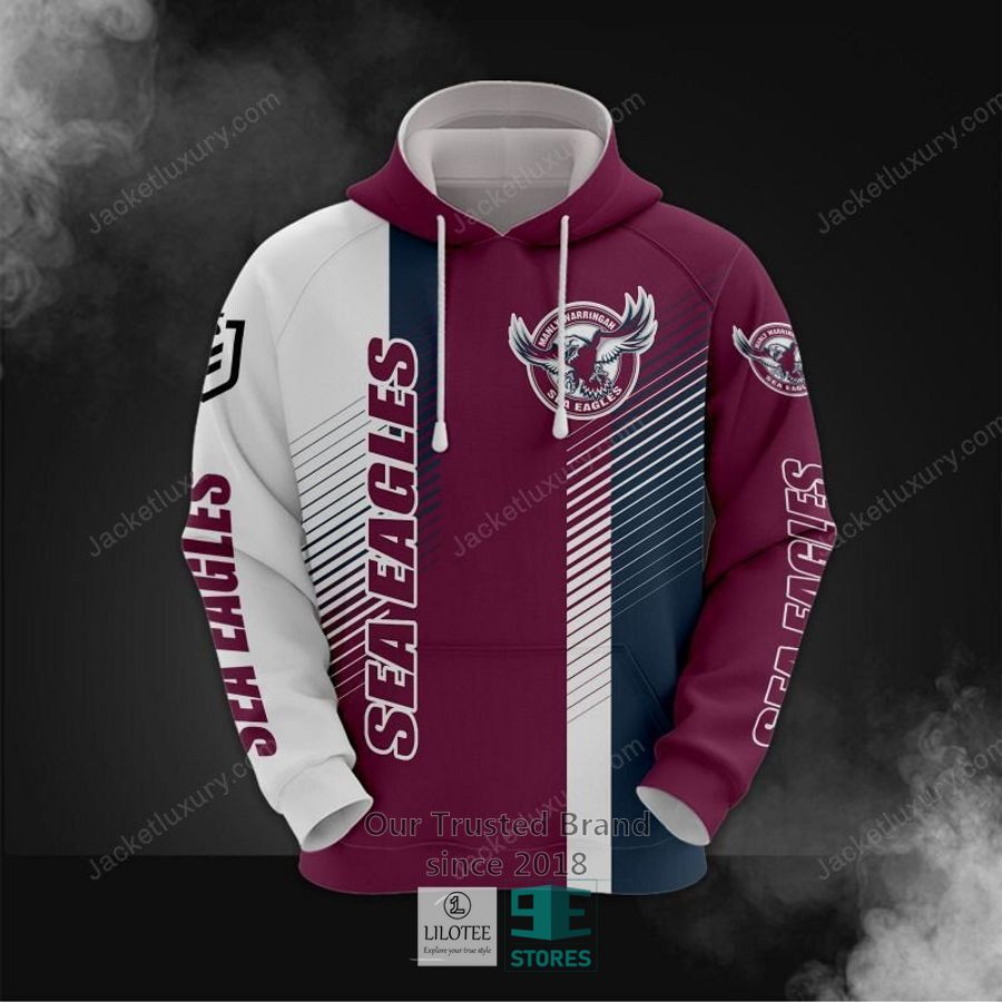 Manly Warringah Sea Eagles Red White Hoodie, Polo Shirt 20